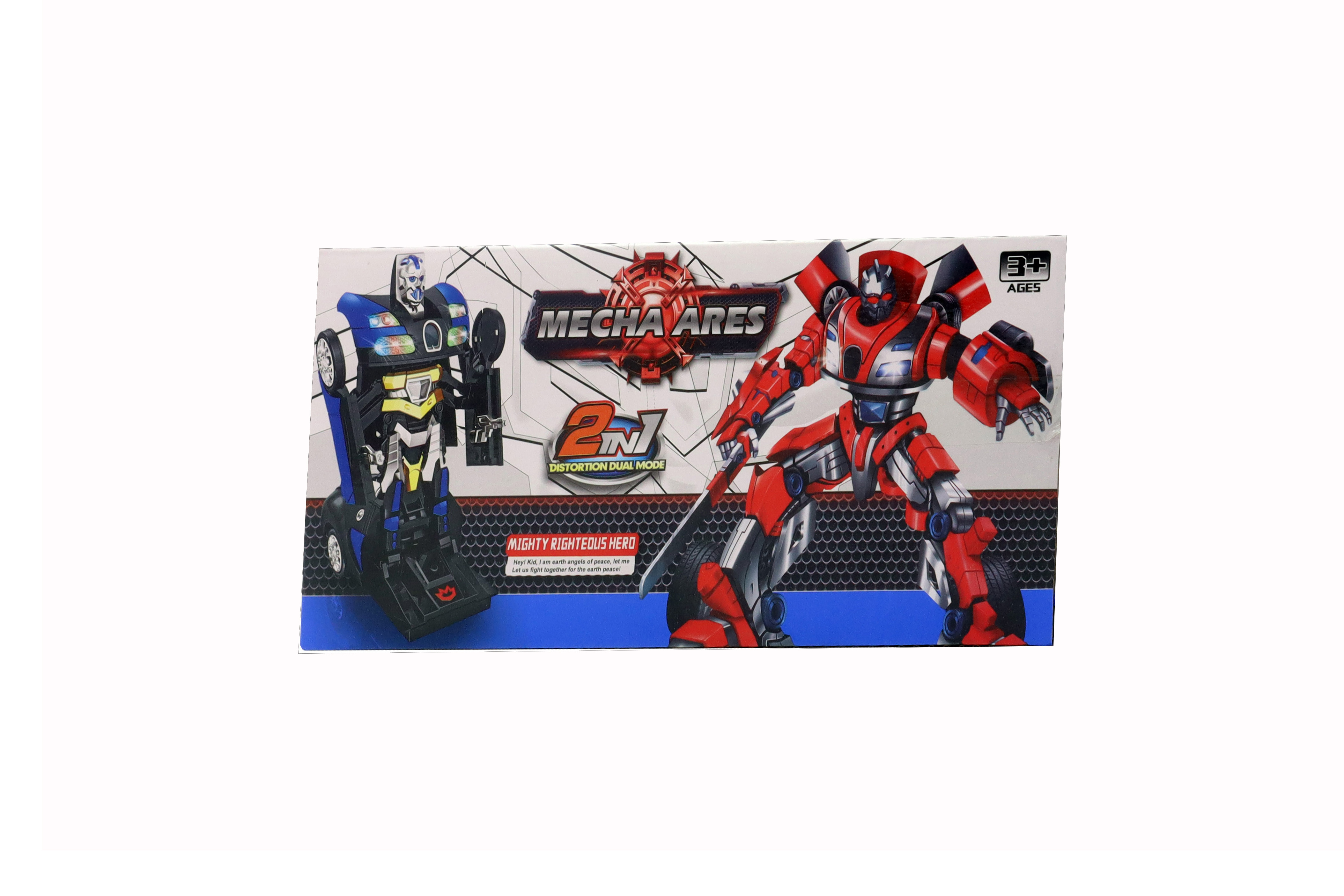 MECHA ARES TRANSFORM CAR [2 IN ONE] CAR WITH ROBOTIC FUNCTION