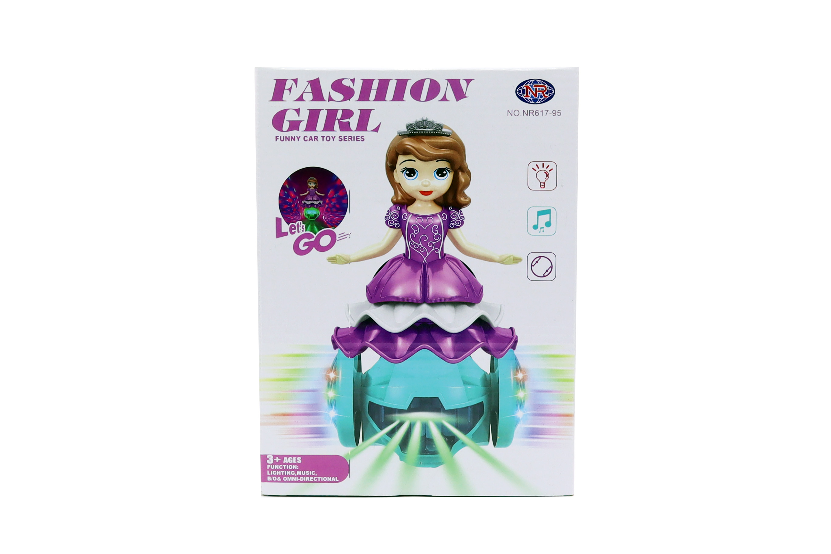 FASHION GIRL FUNNY CAR TOY SERIES Let's